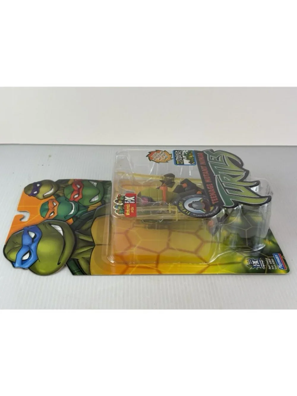 Teenage Mutant Ninja Turtles Turtlebot Action Figure 2004 New On Card. NIB.